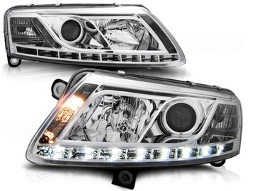 REFLEKTORY AUDI A6 C6 04-08 DAYLIGHT RL D2S XENON