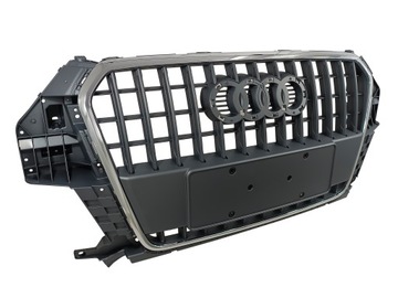 GRILL ATRAPA AUDI Q3 I 8U0 2011r-2015r SZARY