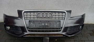 Передній бампер AUDI A4 B8 8K0 09-12 ксенонові бризки повний коричневий