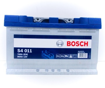 BOSCH SILVER S4 80ah 740a високий