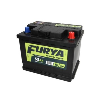 Akumulator FURYA 55Ah 420A P+