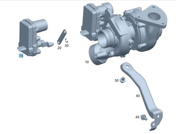 ZAWÓR STEROWANIA TURBINY A6519060200 Mercedes 651
