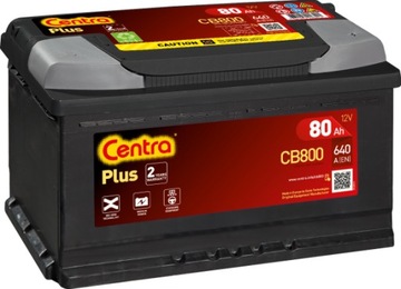 Akumulator CENTRA PLUS CB800 80AH 640A