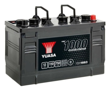 Акумулятор Yuasa ybx1663 12V 110Ah 750A човен