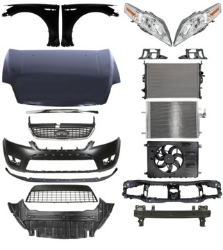 Ford Mondeo 07-10 Zderzak Pas Maska Błotnik