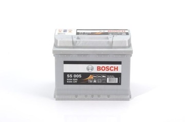 Аккумулятор 63AH 610A SILVER S5 P+ BOSCH 0092S5005