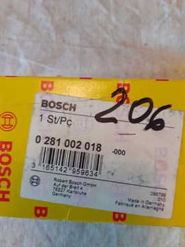 Bosch 0 281 002 018 датчик давления наддува