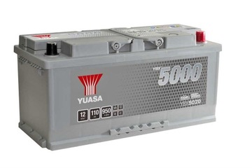 Батарея 110Ah 900a P + Yuasa Silver YBX5020