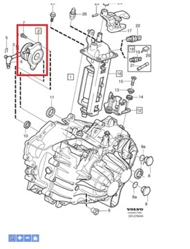 Volvo OE 31259889 Центральний муфта зчеплення