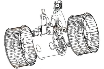 Вентилятор BMW 5 (E60) 5 (E61) 6 (E63) 6 (E64) 2.0-5