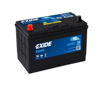 Акумулятор Exide Excell 12V 95ah 720A L + EB955