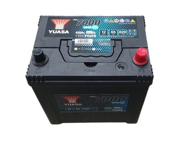 Акумулятор Yuasa 7000 EFB 12V 65AH 620A P+ YBX7005