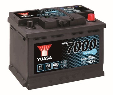 Акумулятор Yuasa EFB YBX7027 65 Ah 60 Ah 600A