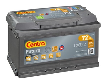 Akumulator Centra CA722 72 AH 720 A