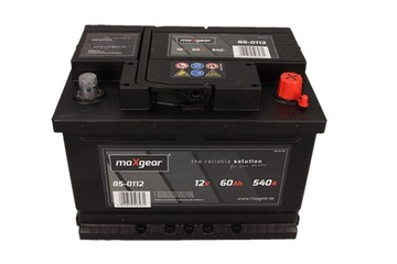 AKUMULATOR 12V 60AH/540A L- 242X175X175 85-0112