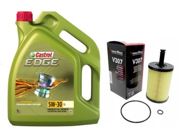 FILTR OLEJU CASTROL EDGE 5W30 LL 5L do VW 1.9 2.0