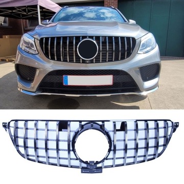 Atrapa grill do Mercedes GLE W166 CHROM