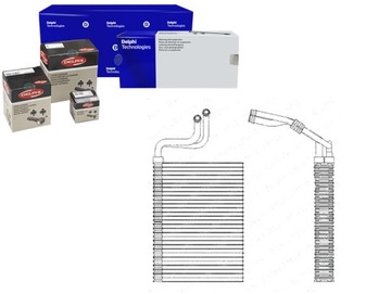 DELPHI випарник кондиціонера BMW 1 3 X1 05 -