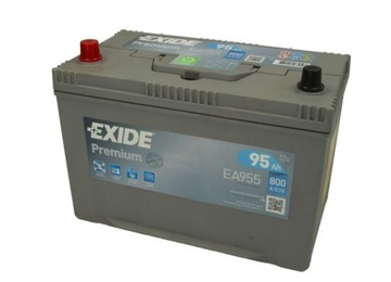 АКУМУЛЯТОР EXIDE PREMIUM 95AH 800A EA955 L+