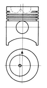 Поршень Kolbenschmidt 91 005 700