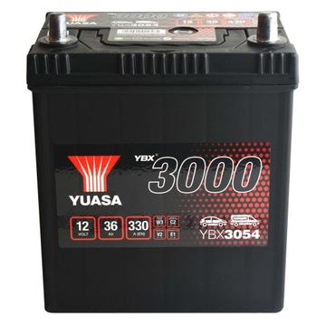 YUASA YBX3054 36Ah 330A P+ TICO YBX 3054 JAPAN