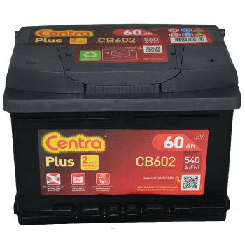 CEN CB602 AKUMULATOR CENTRA 60AH/540A 12V +P PLUS