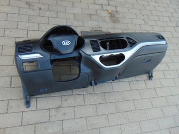 KIA PICANTO II 11-15 DESKA KONSOLA AIRBAG KIEROWCY