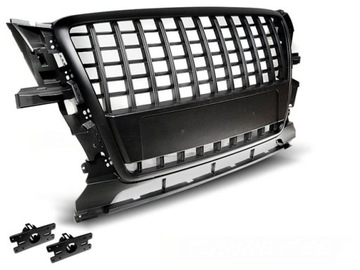 GRILL ATRAPA SPORT BLACK do AUDI Q5 2008-09.2012