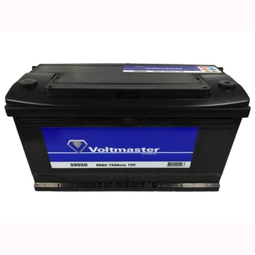 Акумулятор VOLTMASTER 59051 12V 90AH 720A P + EXIDE