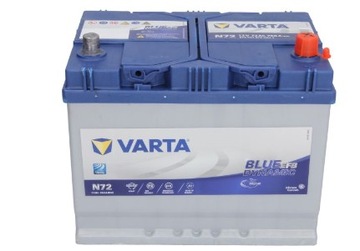 Батарея VARTA BLUE DYNAMIC N72 EFB 72AH 760a p+