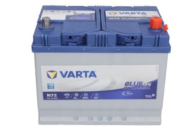 VARTA BLUE DYNAMIC N72 EFB 72AH 760A P + 572501076