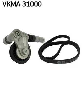 VKMA 31000 / SKF КОМПЛЕКТ ПОЛІКЛИНОВОГО РЕМЕНЯ. VW 1.9 TDI