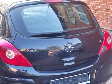 OPEL CORSA D 3D KLAPA TYŁ Z20R