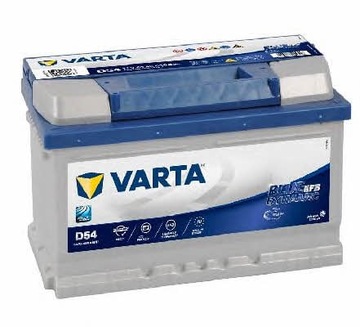 Аккумулятор Varta BLUE D54 P+ 65AH 650A START&STOP EFB 565500065 12V