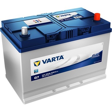 Акумулятор Varta Blue G7 12V 95ah 830A P+