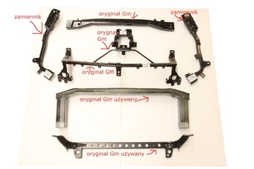 OPEL INSIGNIA B PAS PRZÓD WZMOCNIENIE GÓRNE BELKA