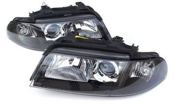 Audi A4 B5 lift 99-01 Reflektory DEPO black lampy