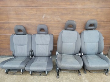 Toyota Rav4 II fotel przód tył fotele kanapa 3D