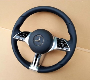 Руль кожаный новый Mercedes весла