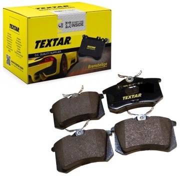 TEXTAR ТОРМОЗНЫЕ КОЛОДКИ ТОРМОЗНЫЕ КОЛОДКИ TEXTAR