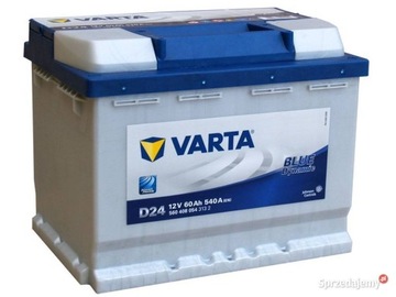 Акумулятор Varta Blue Dynamic D59 12V 60Ah 540a