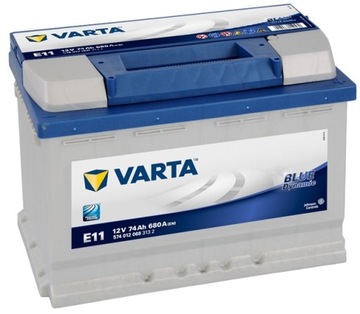 AKUMULATOR VARTA BLUE 74Ah 680A E11