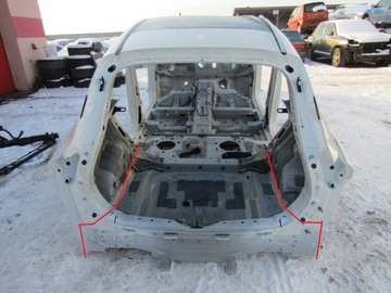 Qashqai III J12 21R Дупа ремінь задній задній багажник