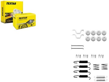 МОНТАЖНИЙ КОМПЛЕКТ ГАЛЬМІВНИХ КОЛОДОК [TEXTAR]
