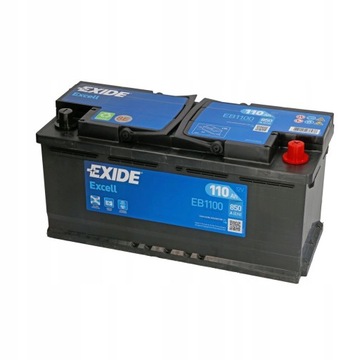 Акумулятор Exide EXCELL 110AH 850A p+