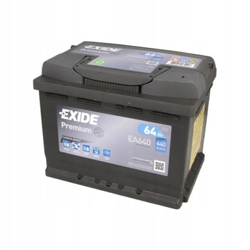 Akumulator EXIDE PREMIUM 64Ah 640A P+