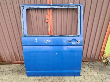 раздвижная дверь правая синяя LL5M VW T5