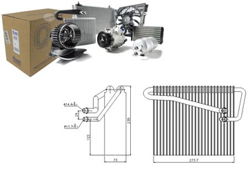 ВИПАРНИК КОНДИЦІОНЕРА NISSENS NIS92301