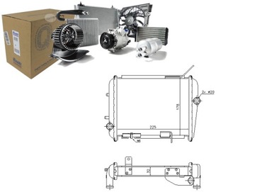 Радіатор водяного охолодження AUDI A4 S4 quattro (8ec. В7)