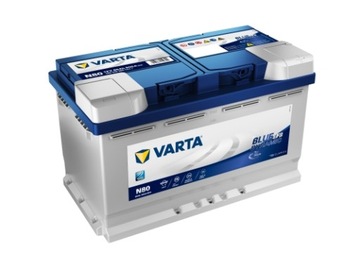 БАТАРЕЯ 80AH/800A 12V P+ VARTA START-STOP EFB